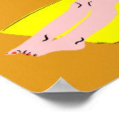 Beachy Keen - Gelb Poster (Ecke)