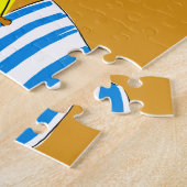 Beachy Keen - Gelb Puzzle (Seite)