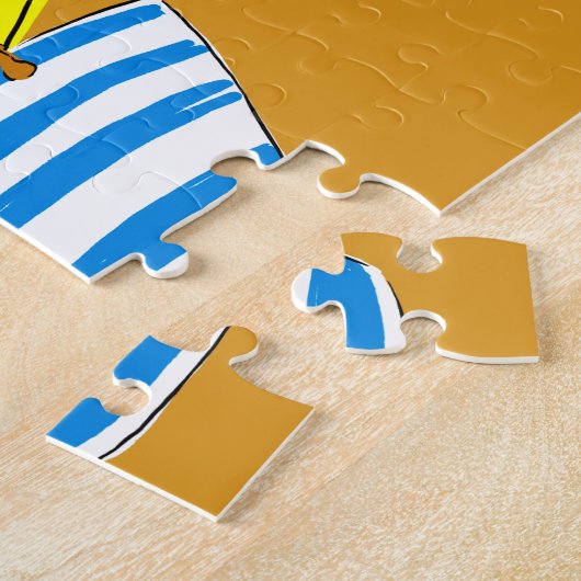 Beachy Keen - Gelb Puzzle (Seite)