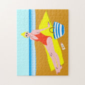 Beachy Keen - Gelb Puzzle (Vertikal)