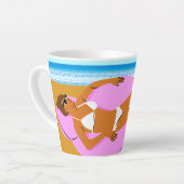 Beachy Keen - Pink Milchtasse (Linke Ecke)