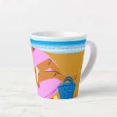Beachy Keen - Pink Milchtasse (Rechte Ecke)