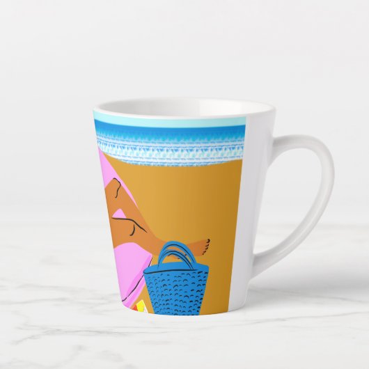 Beachy Keen - Pink Milchtasse (Rechts)