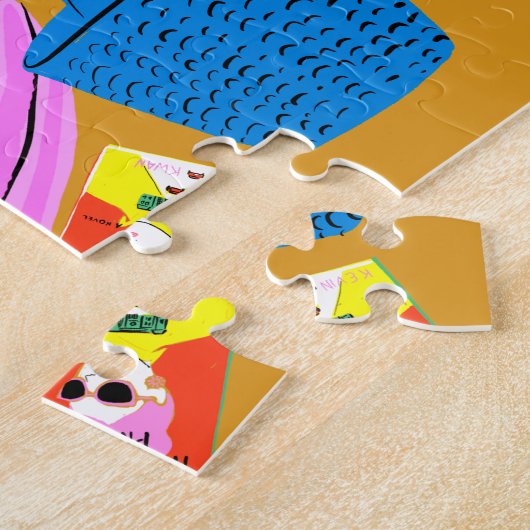 Beachy Keen - Pink Puzzle (Seite)