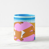 Beachy Keen - Pink Tasse (Zentrum)