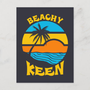 Beachy Keen Postkarte