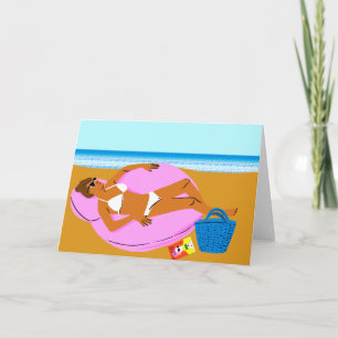 Beachy Keen - Rosa Karte