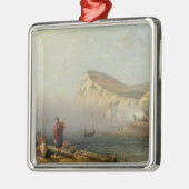 Beachy Kopf, 1850 (Öl auf Leinwand) Ornament Aus Metall (Links)