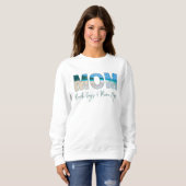Beachy "MAMA" Sweatshirt | Muttertagsgeschenk (Vorne ganz)