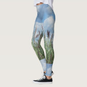 Beachy Marsh Grass Leggings (Links)
