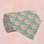 Beachy Monogram Nautilus Tote with Stylish Stripes Krawatte