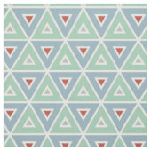 Beachy Nautical Circles in Red, Aqua, Grau Stoff (Muster)