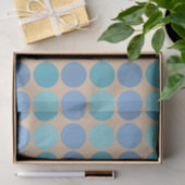 Beachy Polka Dots Seidenpapier (Geschenk)