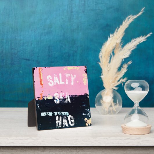 Beachy Tabletop-Plakette mit Aasel Fotoplatte (InSitu)