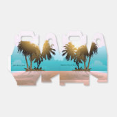 Beachy Themed Geschenkschachtel (Ungefaltet)