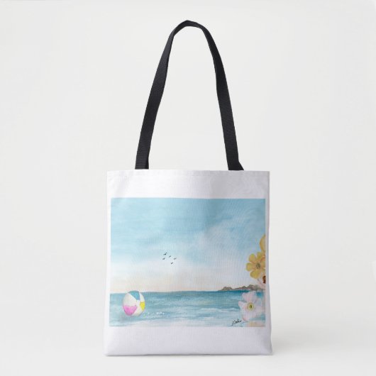 Beachy Tote Bag Tasche (Vorderseite)