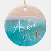 Beachy Travel Ornament (Hinten)