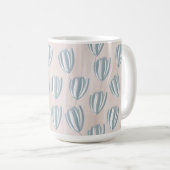 Beachy Tulips Mug Kaffeetasse (VorderseiteRechts)