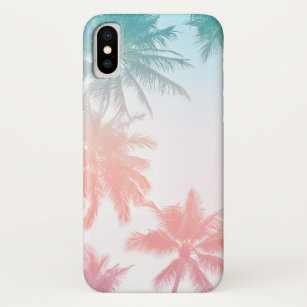 Beachy Vintage Sonnenuntergang-Palmen Case-Mate iPhone Hülle
