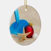 Beachy Weihnachten Keramikornament (Rechts)