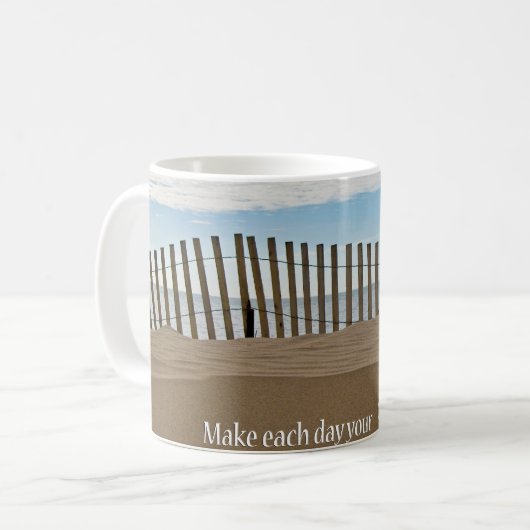 Beachzaun Kaffeetasse (Vorderseite Links)