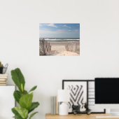 Beachzaun Poster (Heimbüro)