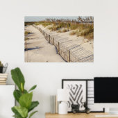 Beachzaun Poster (Heimbüro)