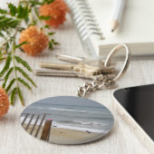 Beachzaun - Schlüsselanhänger (Seite)