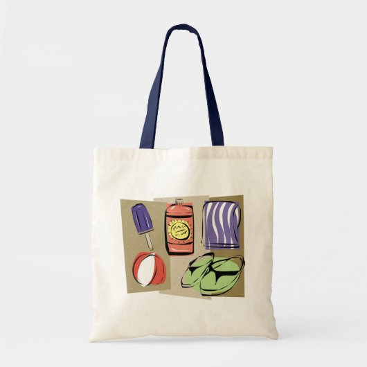 Beachzubehör, wiederverwendbar Tasche (Vorne)