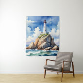Beacon Above the Tides Wandteppich (Beispiel)