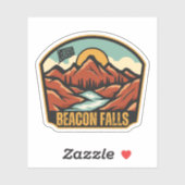 Beacon Falls, Connecticut Aufkleber (Blatt)