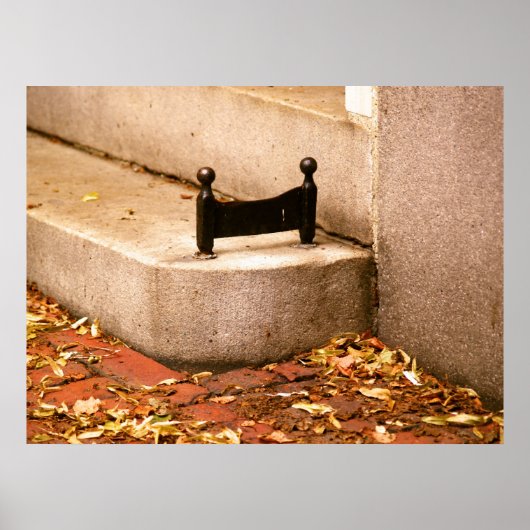 Beacon Hill Boot Scraper Poster (Vorne)