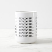 Beacon Hill Boston Tasse | Klassisches Design (Mittel)