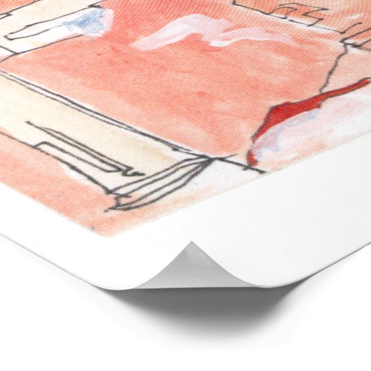 Beacon Hill Poster (Ecke)