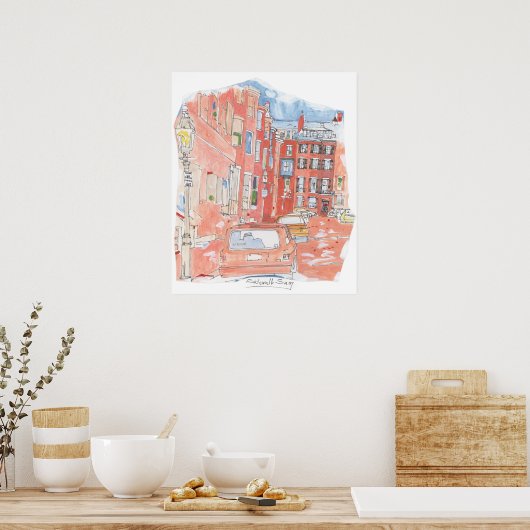 Beacon Hill Poster (Küche)