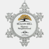 Beacon Hill Snowflake Ornament (Vorderseite)