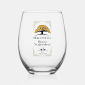 Beacon Hill Weinglas Weinglas Ohne Stiel (Vorderseite)
