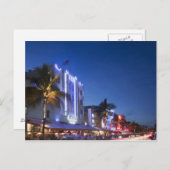 Beacon Hotel, Ocean Drive, South Miami Beach, Flai Postkarte (Vorne/Hinten)