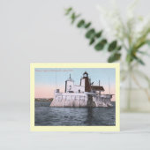 Beacon Light House St. John, New Brunswick, Kanada Postkarte (Stehend Vorderseite)