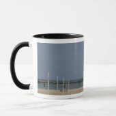 Beacon Light von Lake Michigan Tasse (Links)