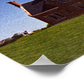 Beacon of Southeast Block Island ( With Words)) Poster (Ecke)