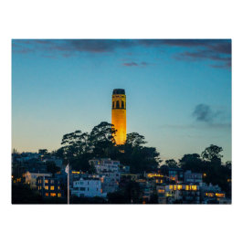 Beacon Over the Bay Poster