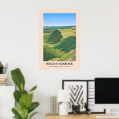 Beacons Hufeisen Brecon-Beacons-Nationalpark Poster (Heimbüro)