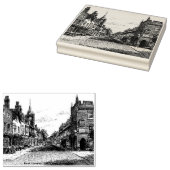 Beaconsfield, Buckinghamshire, Vintage Sketch Gummistempel (Stempel)
