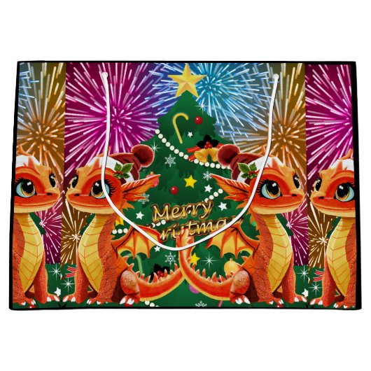 Bead Dragon Große Geschenktüte (Vorderseite)