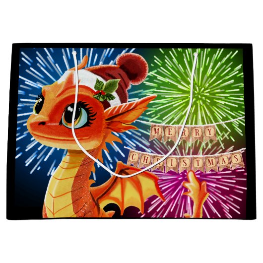 Bead Dragon Große Geschenktüte (Vorderseite)