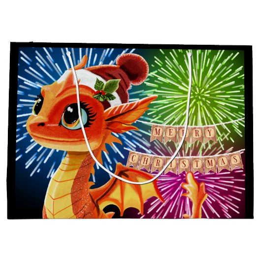 Bead Dragon Große Geschenktüte (Rückseite)