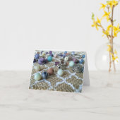 Bead Notecard Karte (Gelbe Blume)