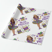 Bead Princess - Mardi Gras Geschenkpapier (Ungerollt)