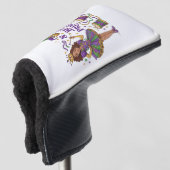 Bead Princess - Mardi Gras Golf Headcover (3/4 Vorderseite)